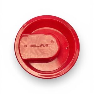 Vintage Lilac Replacement Lid for a Glass Juice Pitcher, Red Plastic